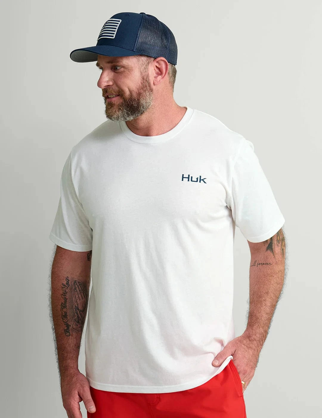 HUK T-Shirts Salute Tee