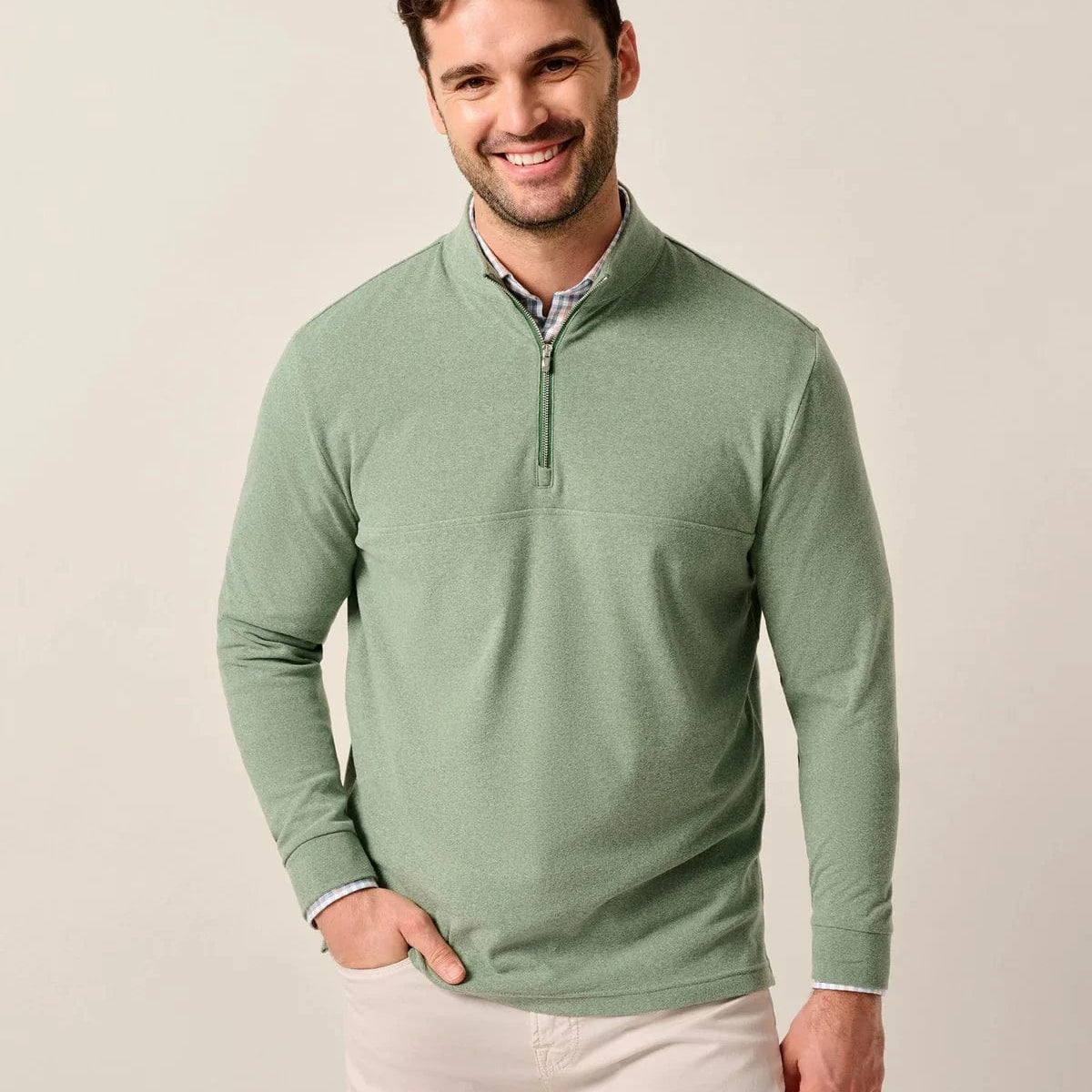 Johnnie-O 1/4 Zip FERN / M Mikey Performance 1/4 Zip Pullover