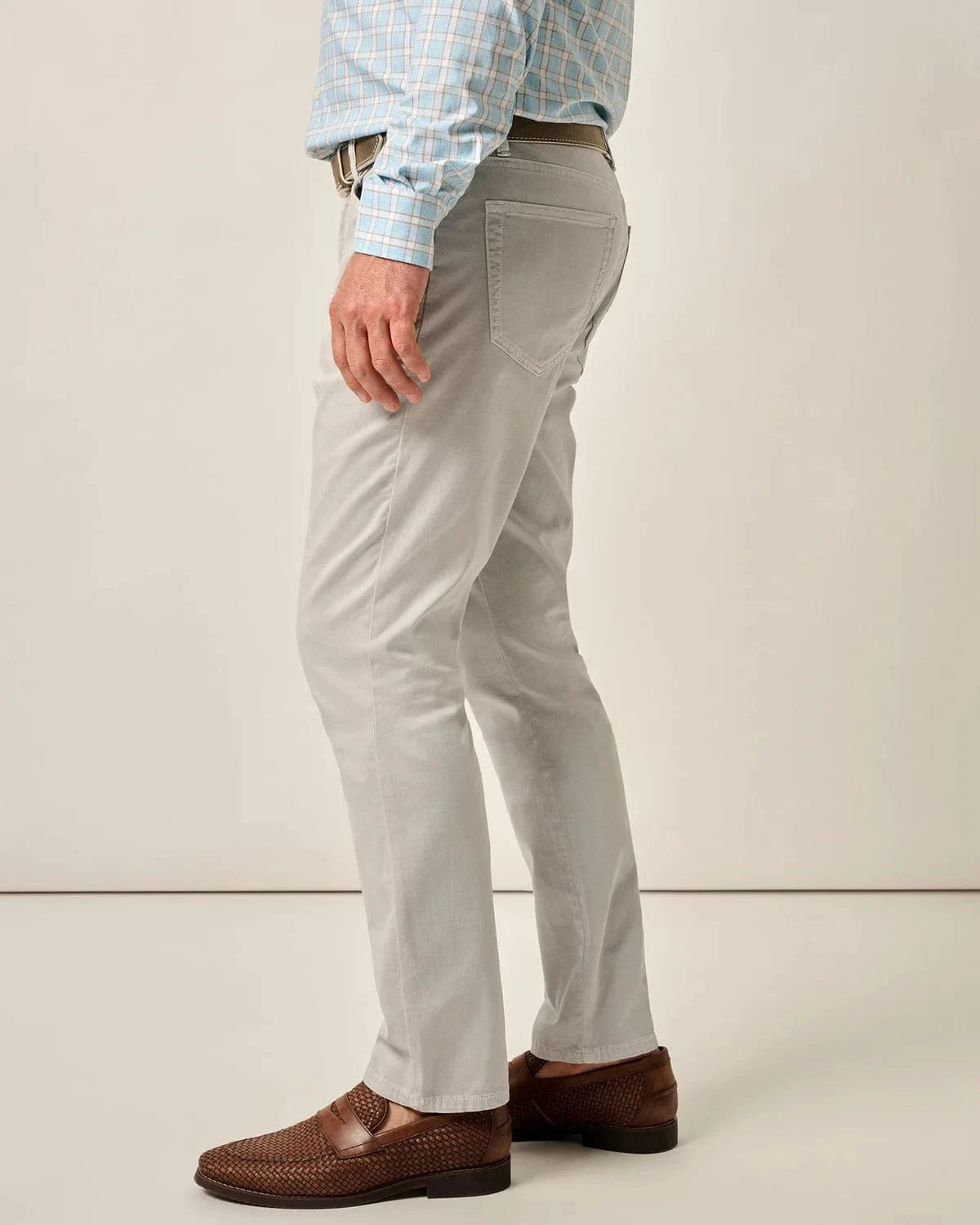 Johnnie-O 5-Pockets Carmel Sateen 5-Pocket Pants