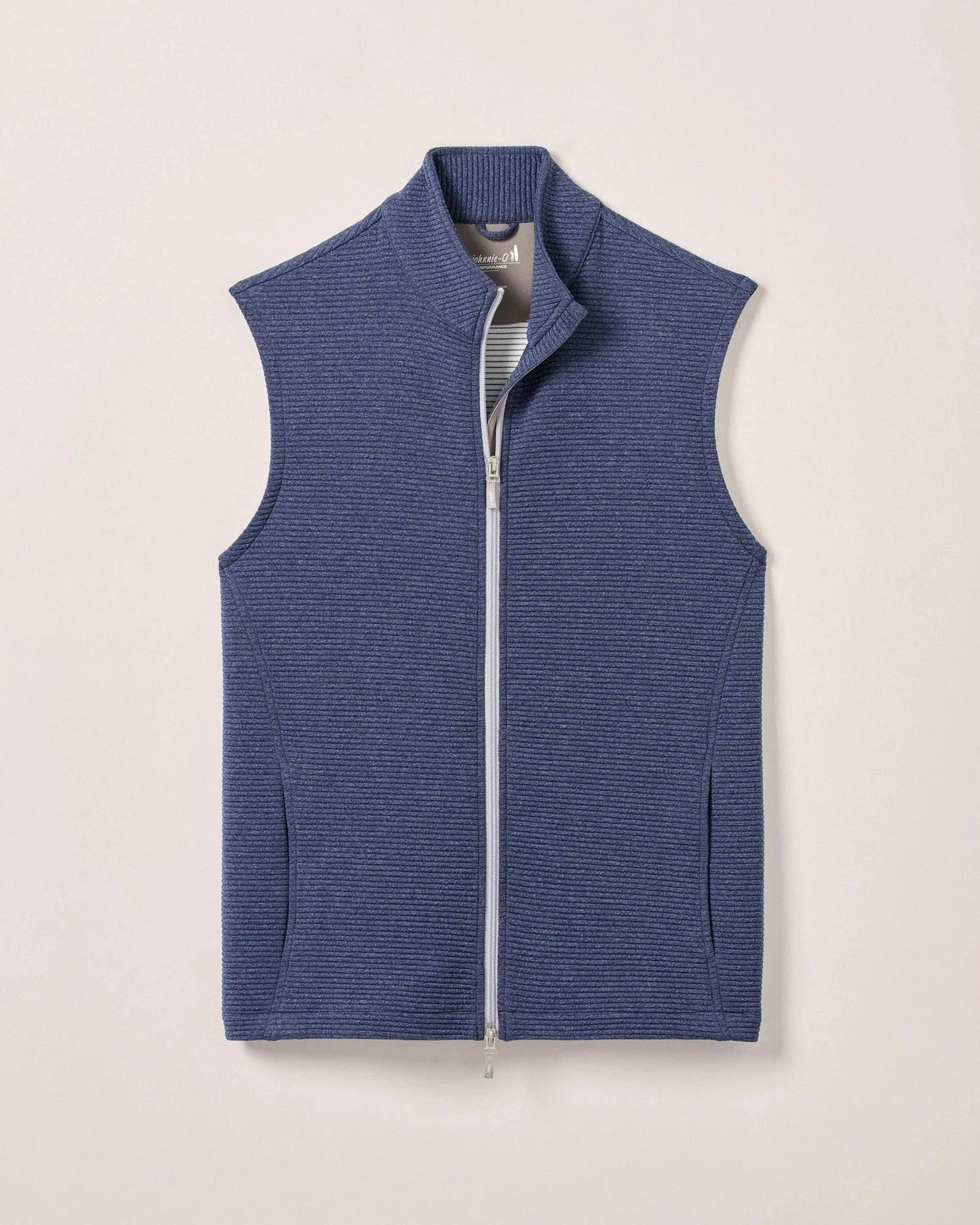 Johnnie-O Outerwear Navy / S Reggie Ribbed Performance Vest