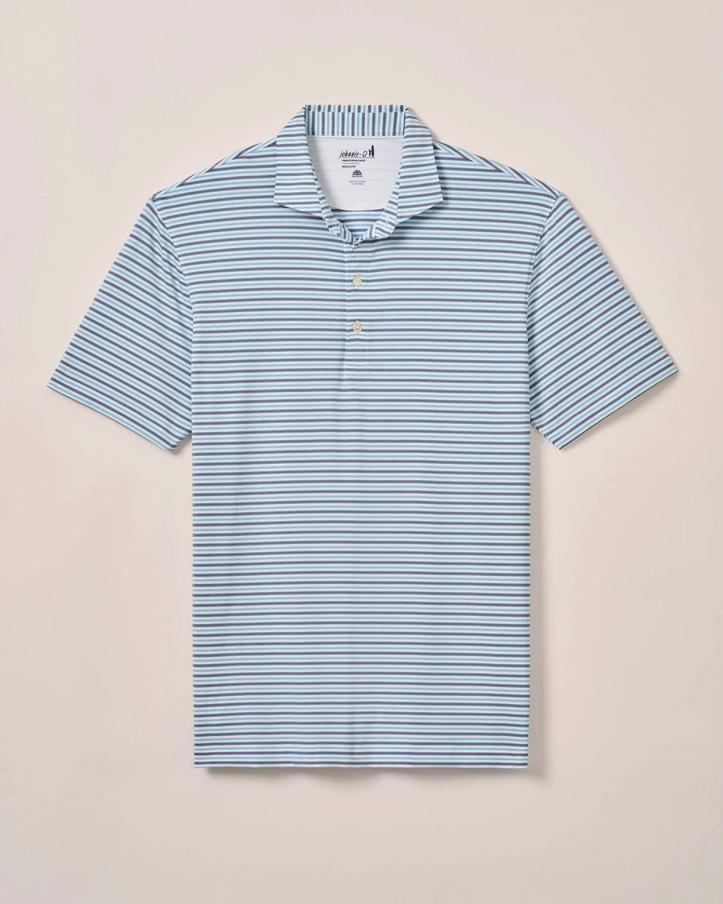 Johnnie O Polos Bronte Performance Jersey Polo - Majorca