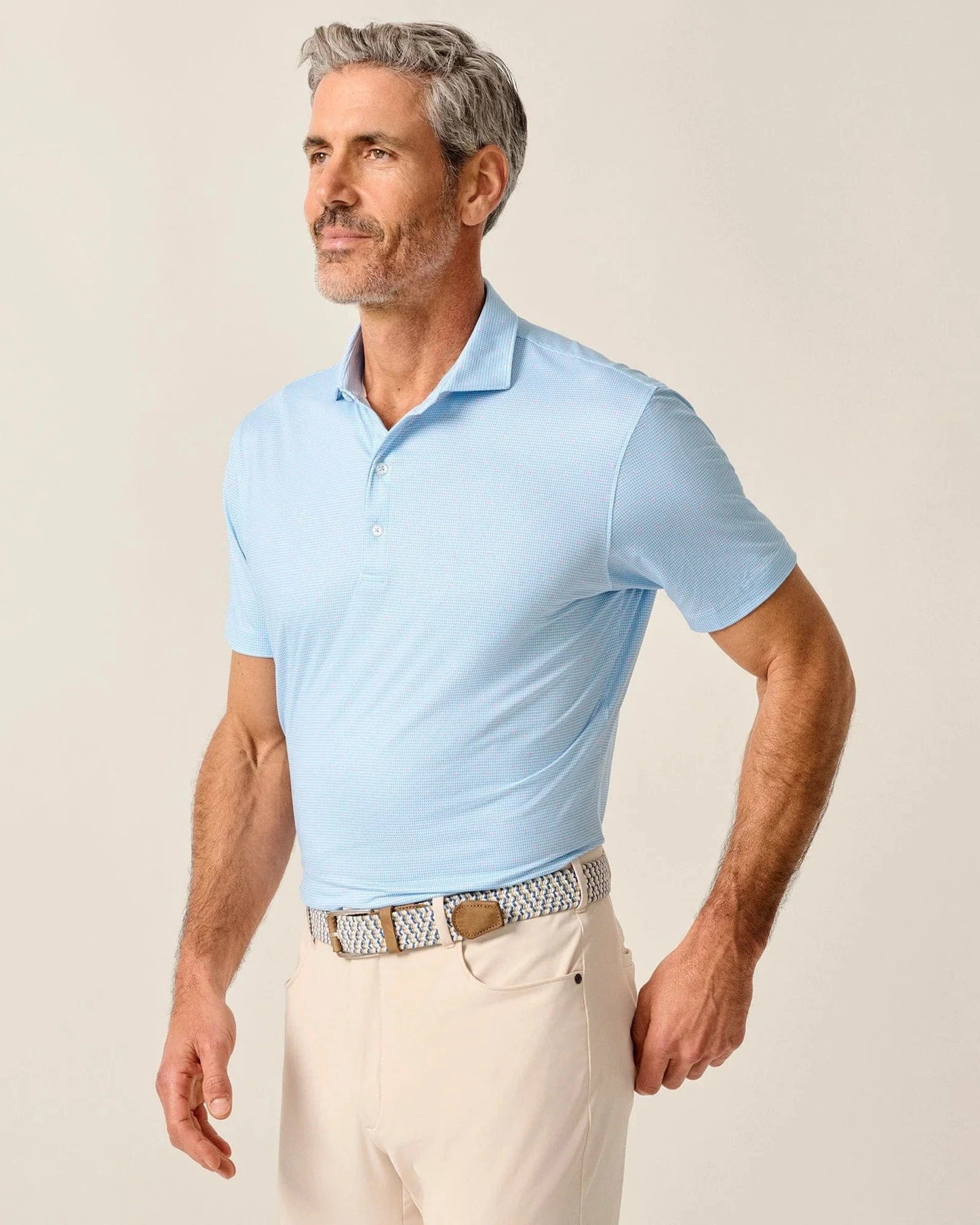 Johnnie-O Polos Featherweight Performance Polo - Tundra