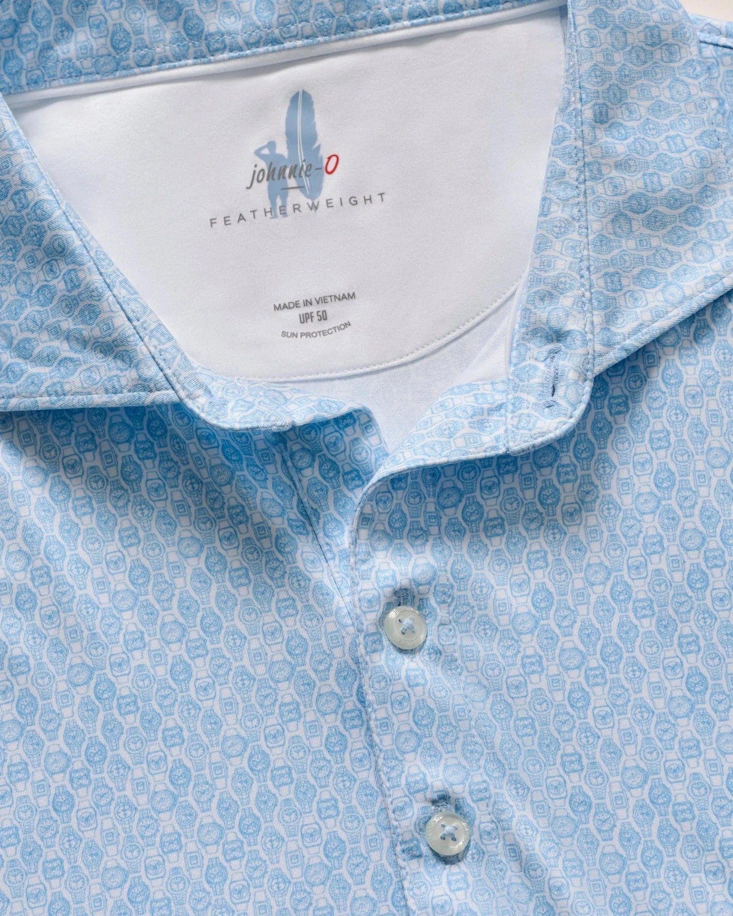 Johnnie O Polos It's About Time Featherweight Polo