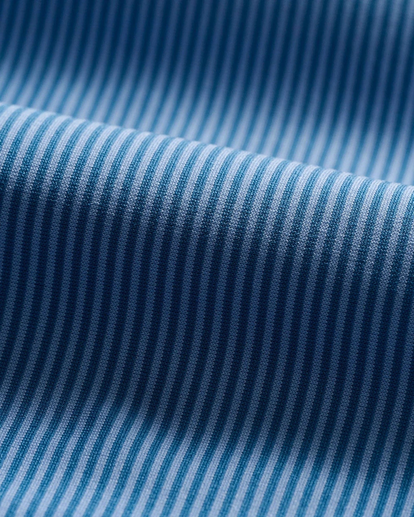 Johnnie O Polos Lyndonn Stripe Jersey Polo - Barrels Blue and Seychelles