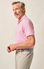 Johnnie O Polos Lyndonn Stripe Jersey Polo - Cabo