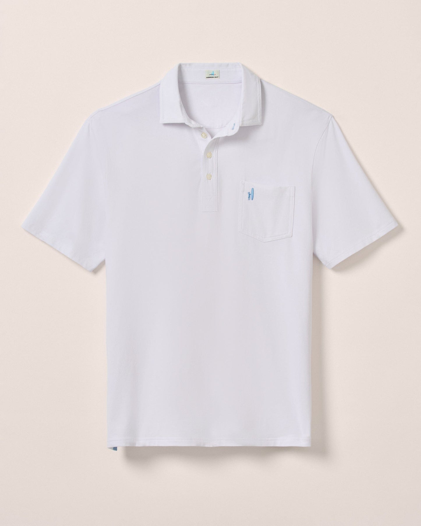 Johnnie-O Polos White / M Original 4-Button Polo