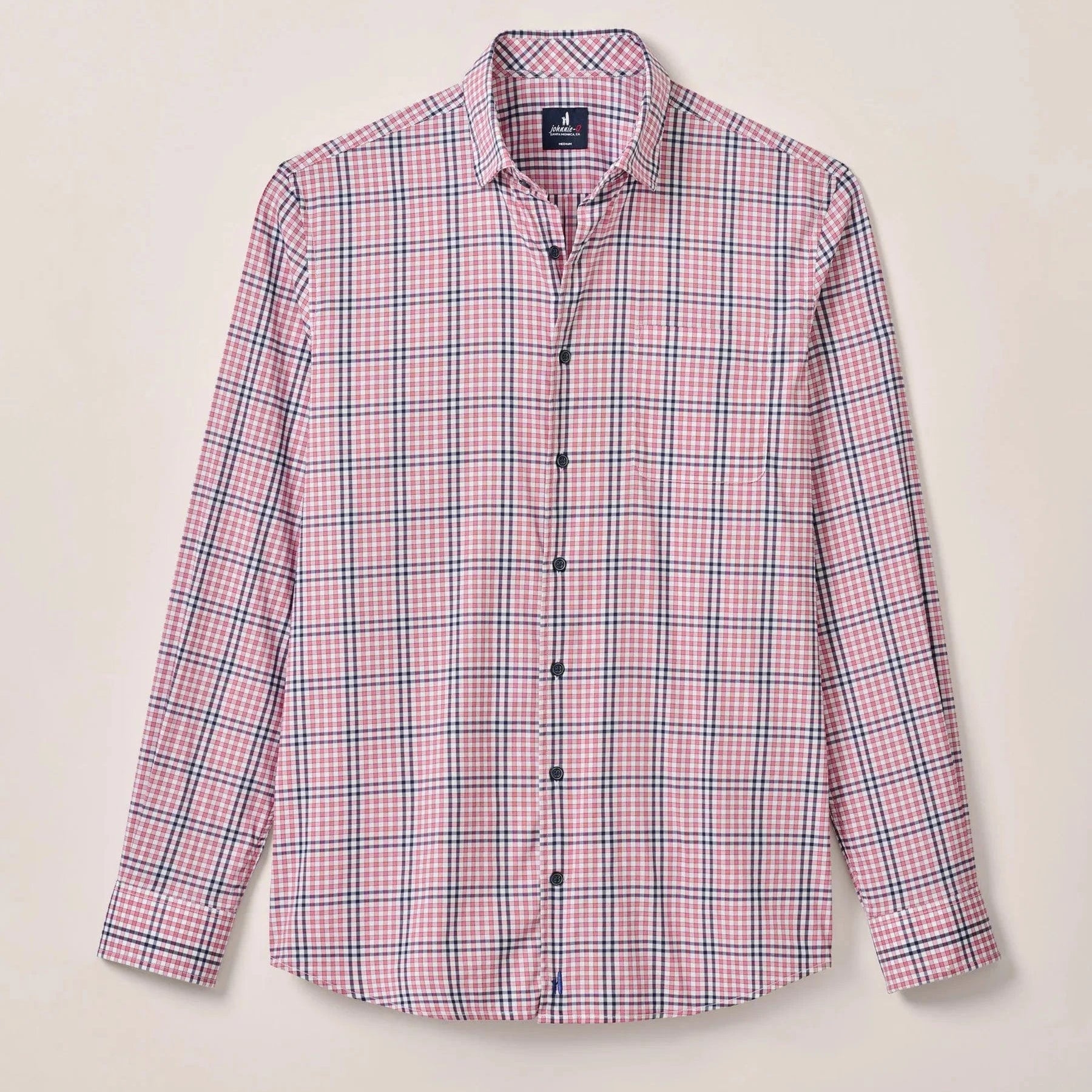 Johnnie O Sport Shirts Elson Natural Performance Button Down Shirt