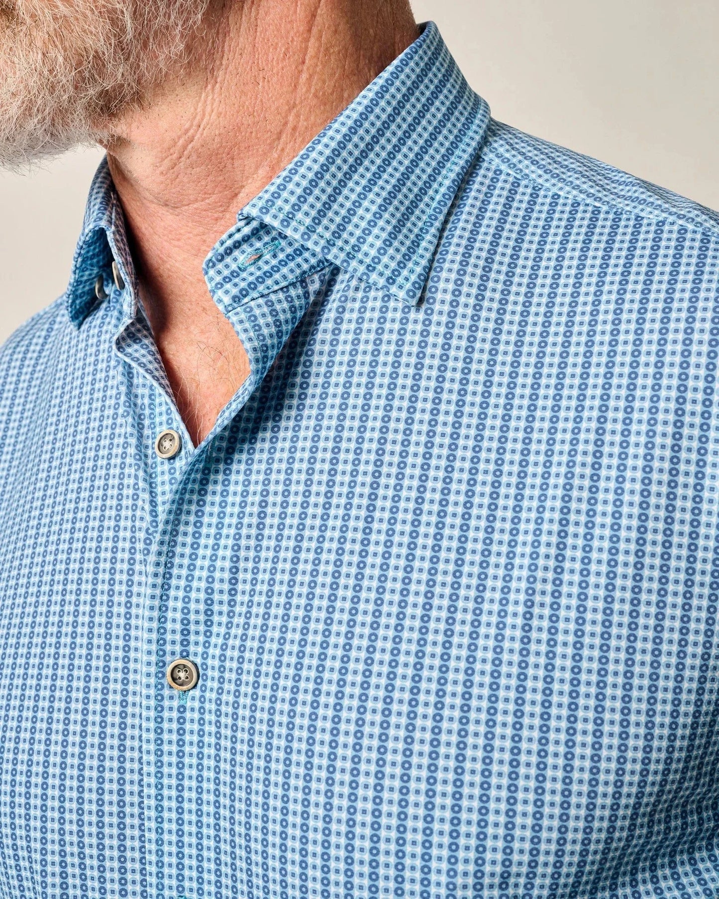 Johnnie-O Sport Shirts Hangin' Out Knit Button Down Shirt - Josiah