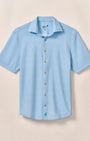 Johnnie O Sport Shirts Spielman Knit Button Down Shirt - Tarpon