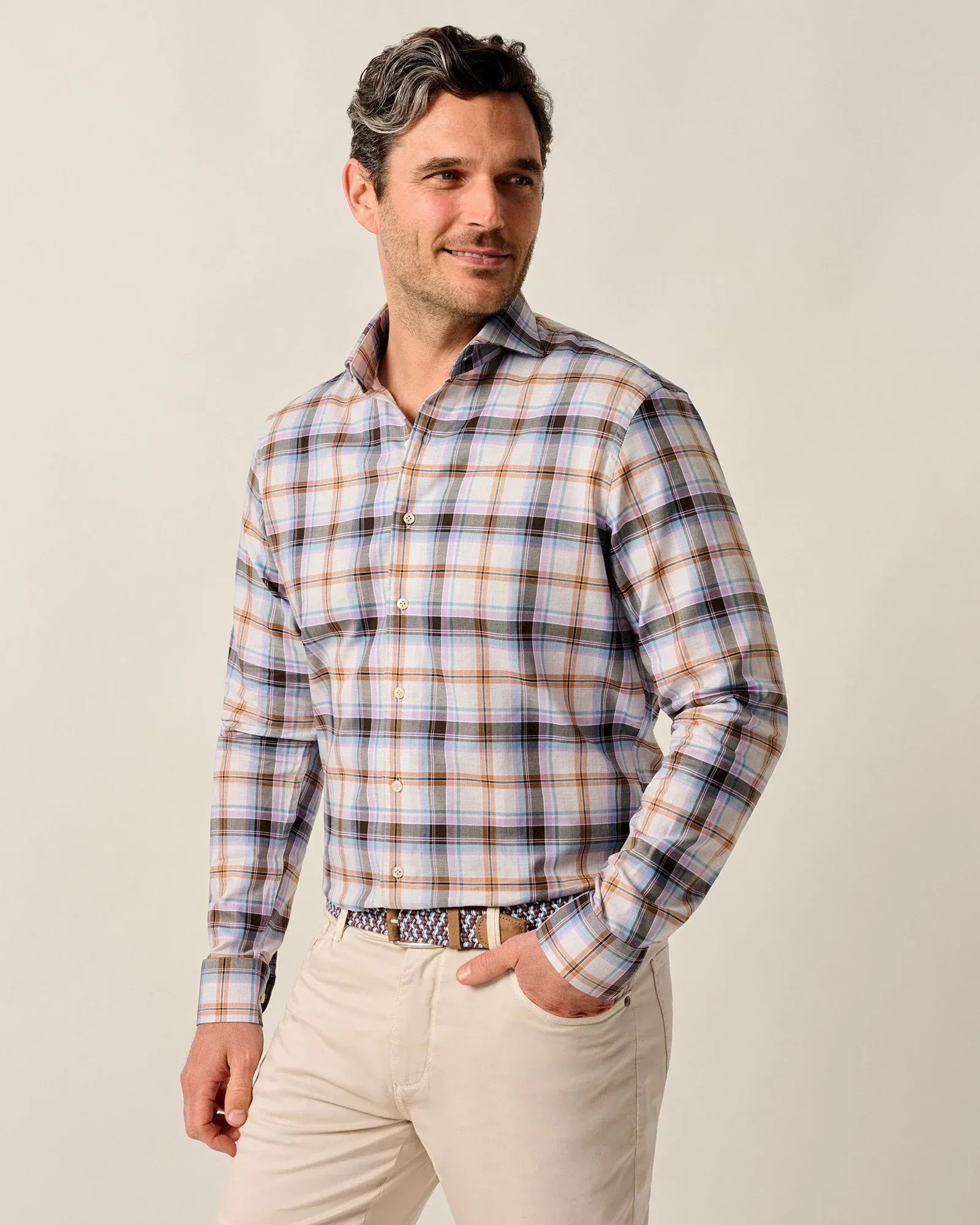Johnnie-O Sport Shirts Top Shelf Button Down Shirt - Rilling