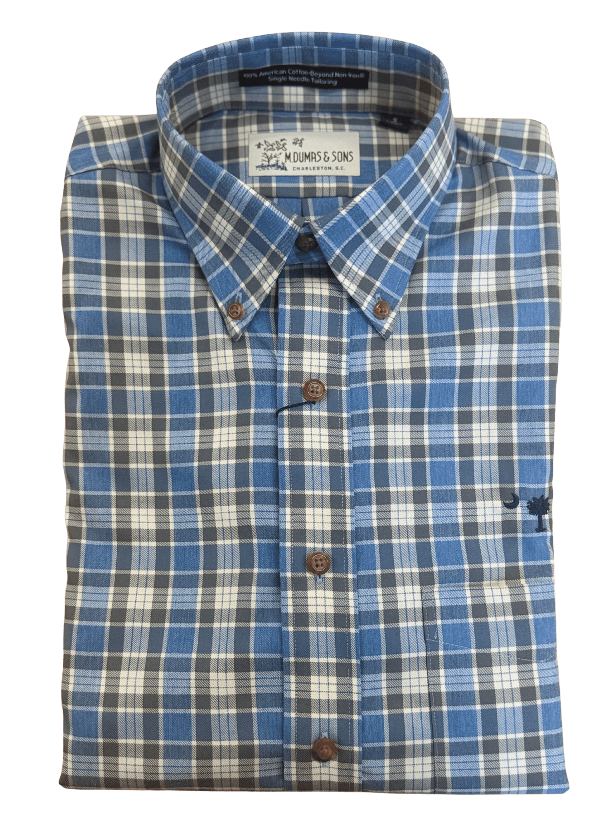 M. Dumas & Sons Sport Shirts ROYAL / S Chapman