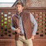 Madison Creek Outfitters Vest BOURB / M Beaver Creek Waxed Goat Suede Vest