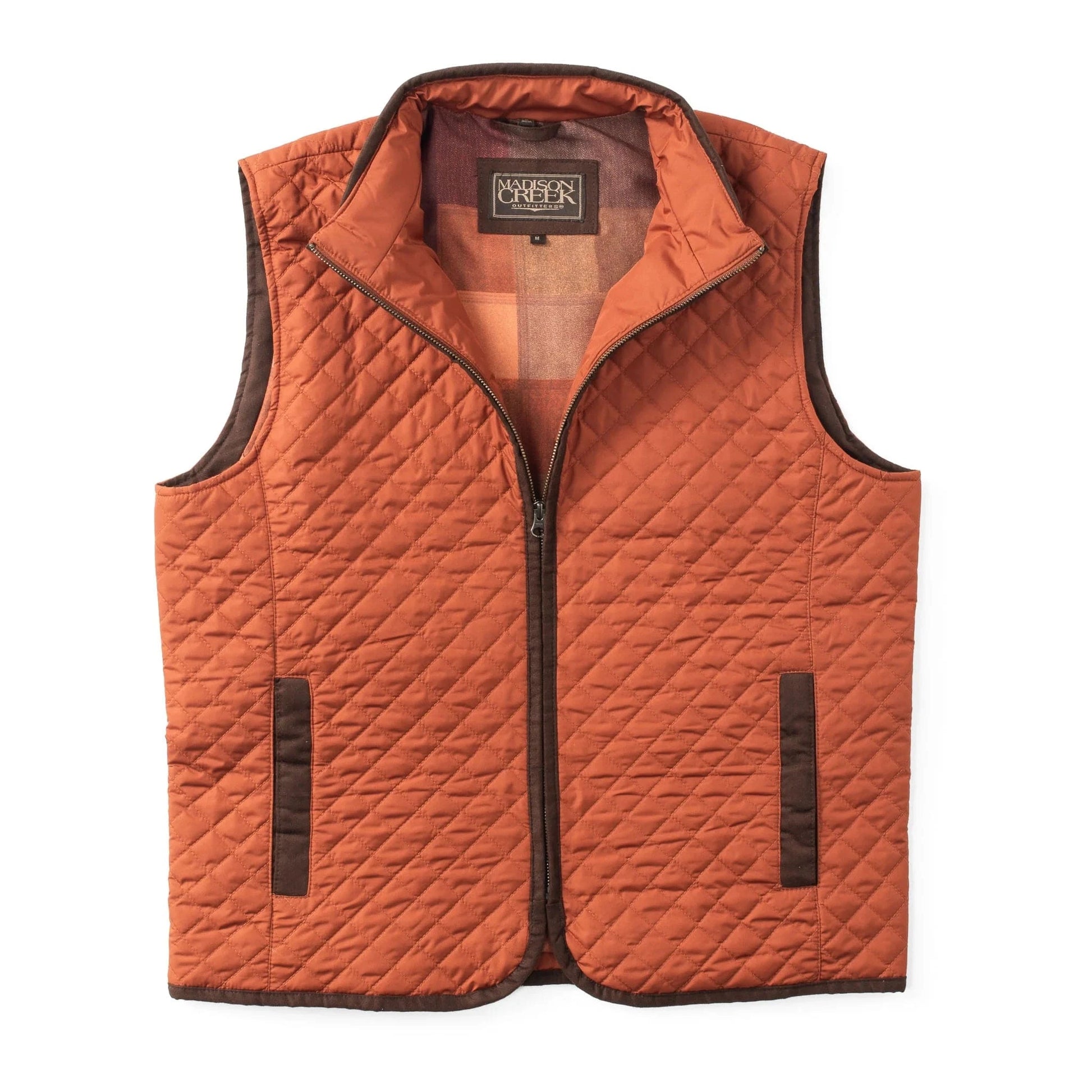 Madison Creek Outfitters Vest Houston Diamond Quilted Nylon Vest