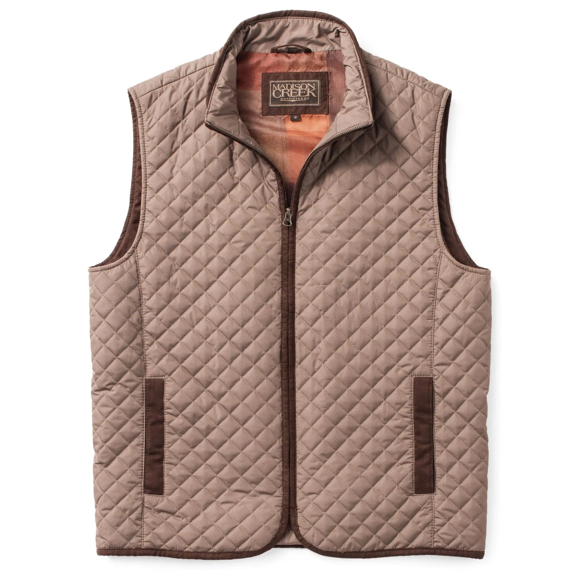 Madison Creek Outfitters Vest Houston Diamond Quilted Nylon Vest