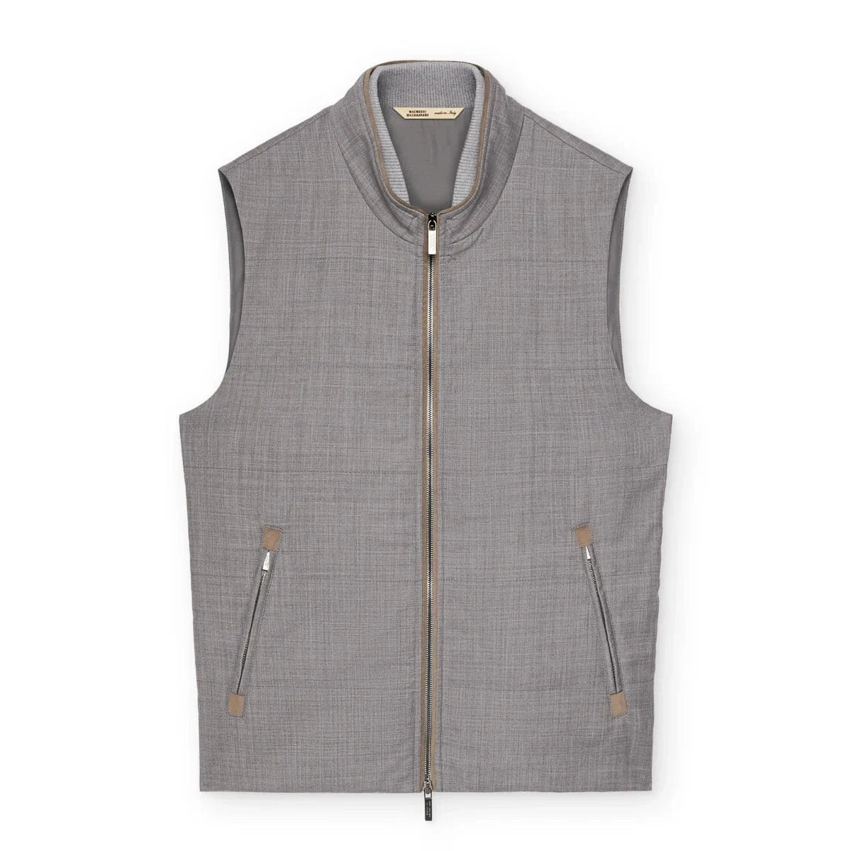 Maurizio Baldassari Outerwear Arena Travel Vest - Grey