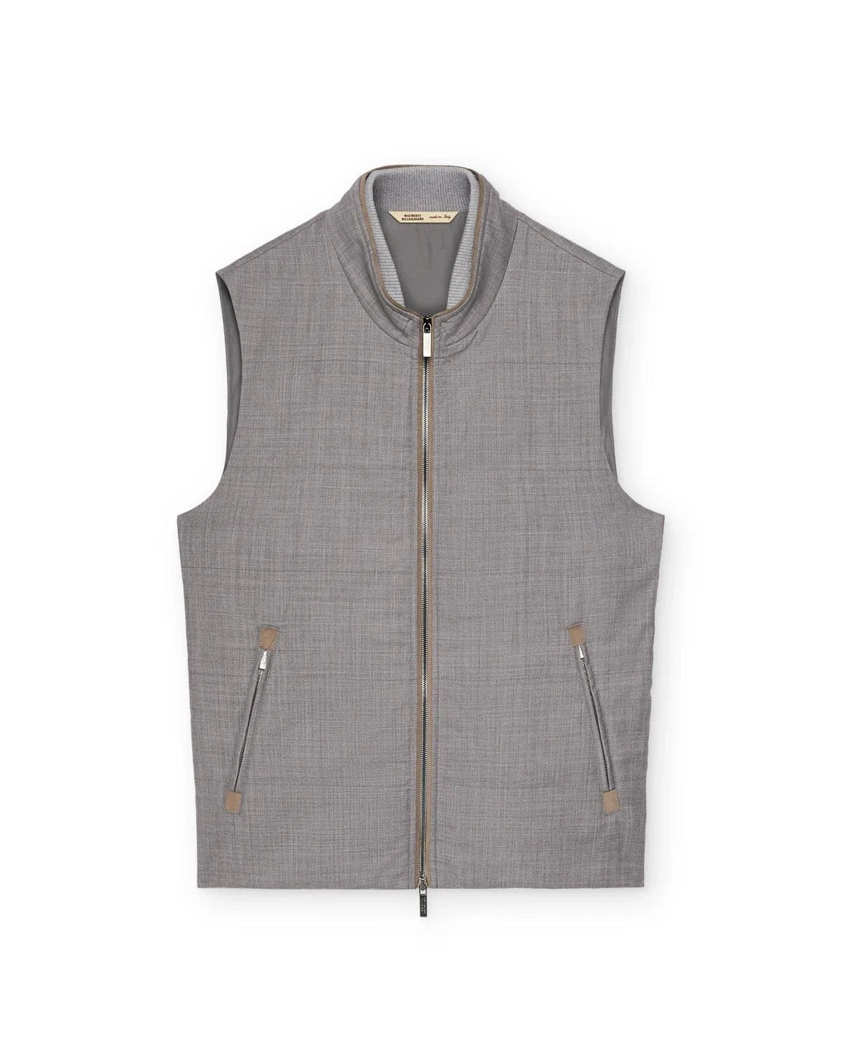 Maurizio Baldassari Outerwear Arena Travel Vest - Grey