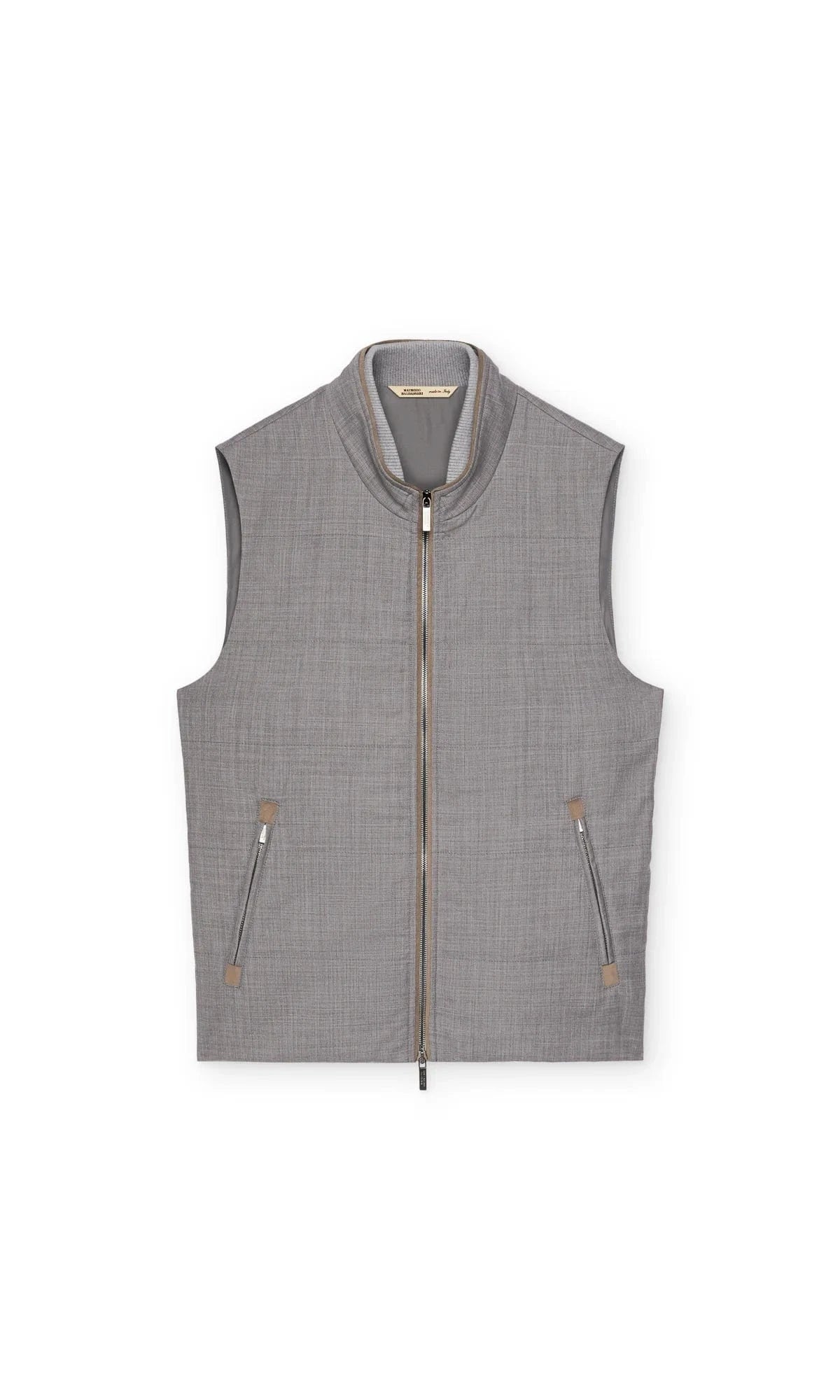 Maurizio Baldassari Outerwear Arena Travel Vest - Grey