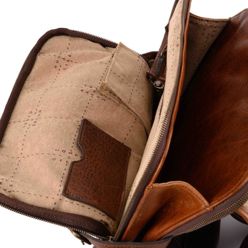 Moore & Giles Luggage Crews Backpack- Titan Milled Honey