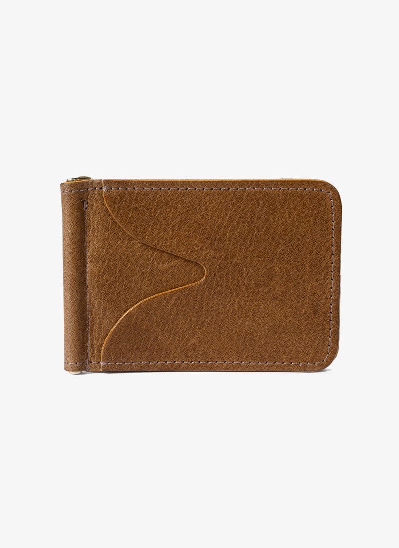 Moore & Giles Small Leather Goods Reclaimed Spring ID Wallet (Heirloom Oak)