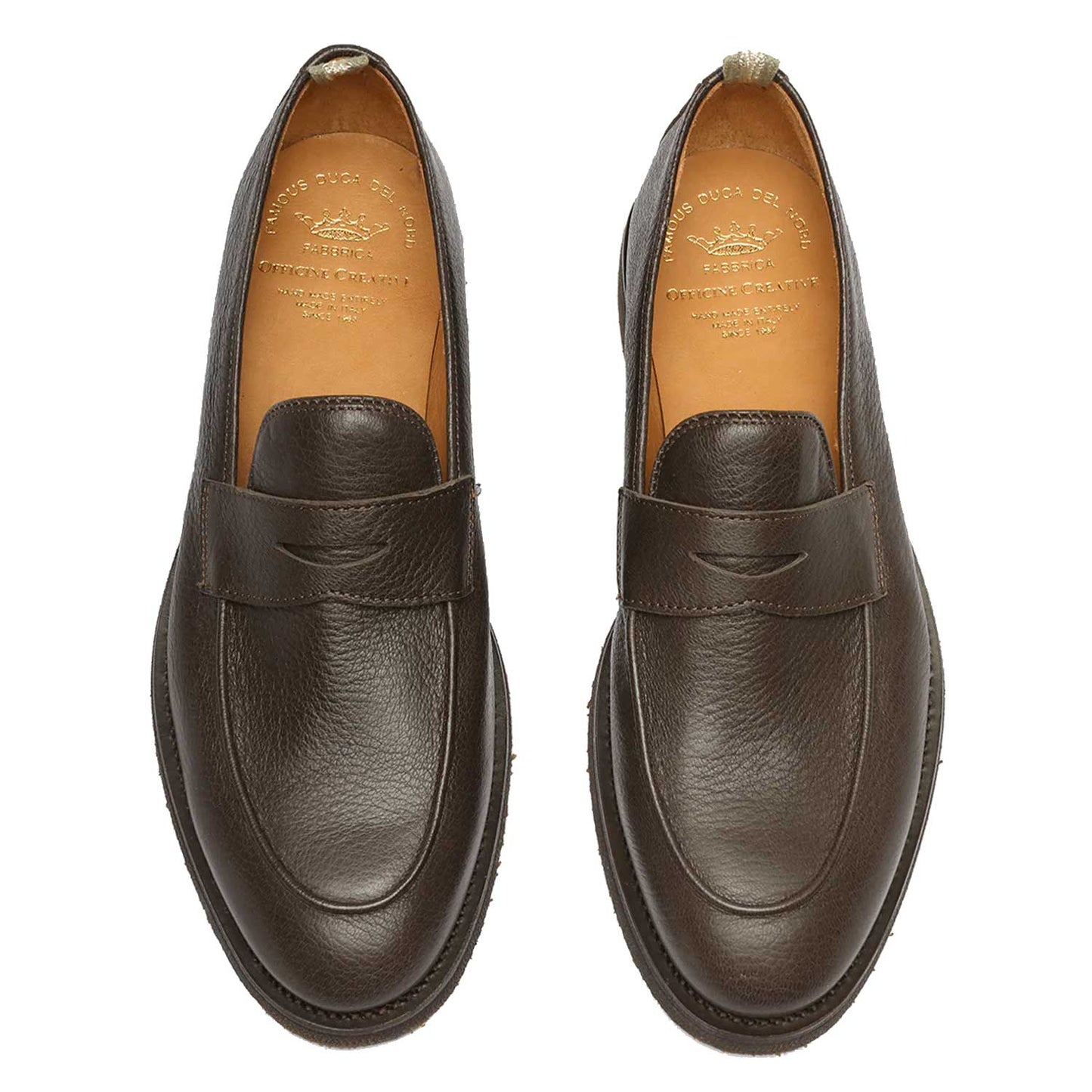 Officine Shoes Opera Deerskin Penny Loafer