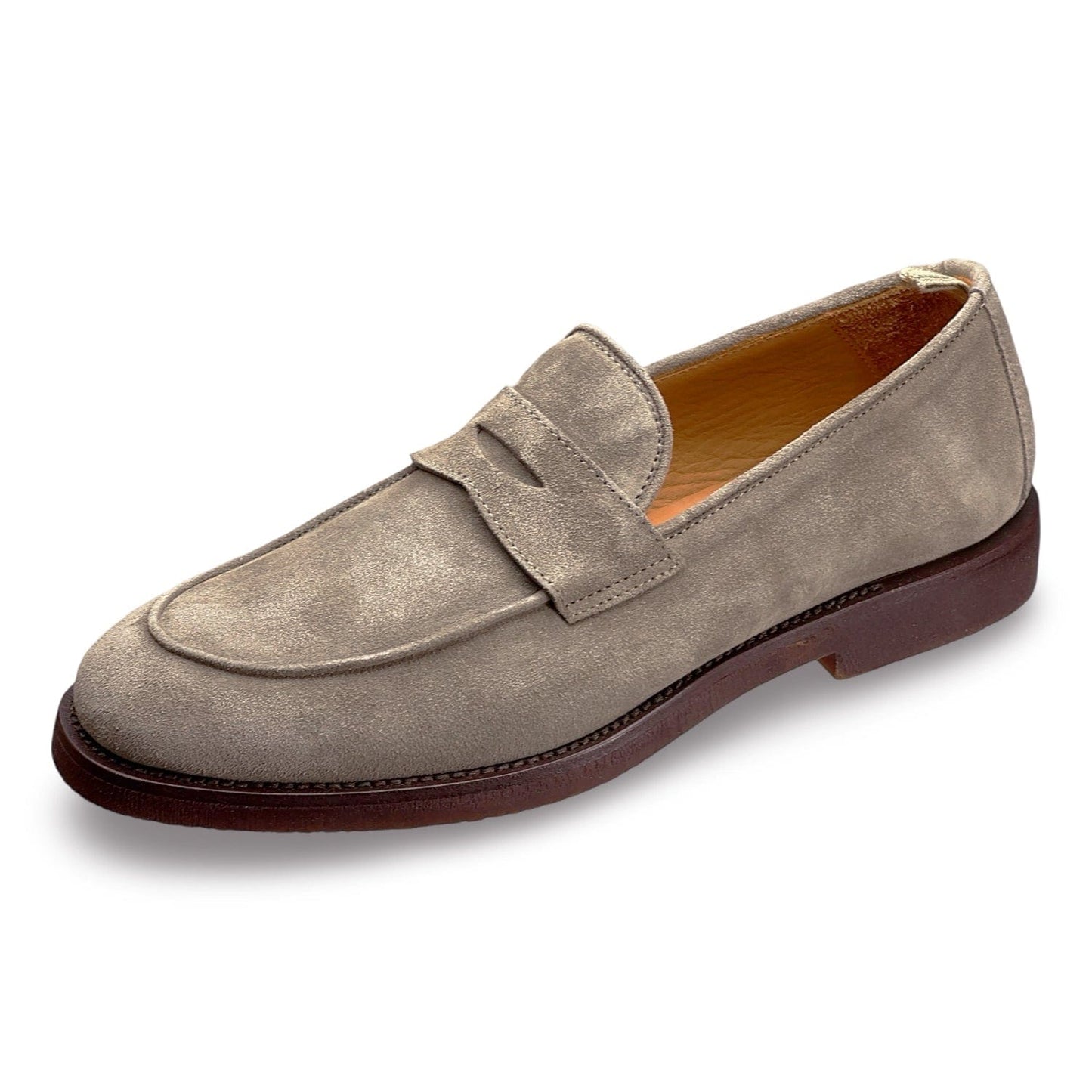Officine Shoes Opera Suede Penny Loafer