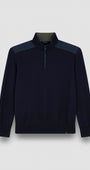 Paul and Shark 1/4 Zip 050 / M Typhoon Platinum Soft Cool Touch