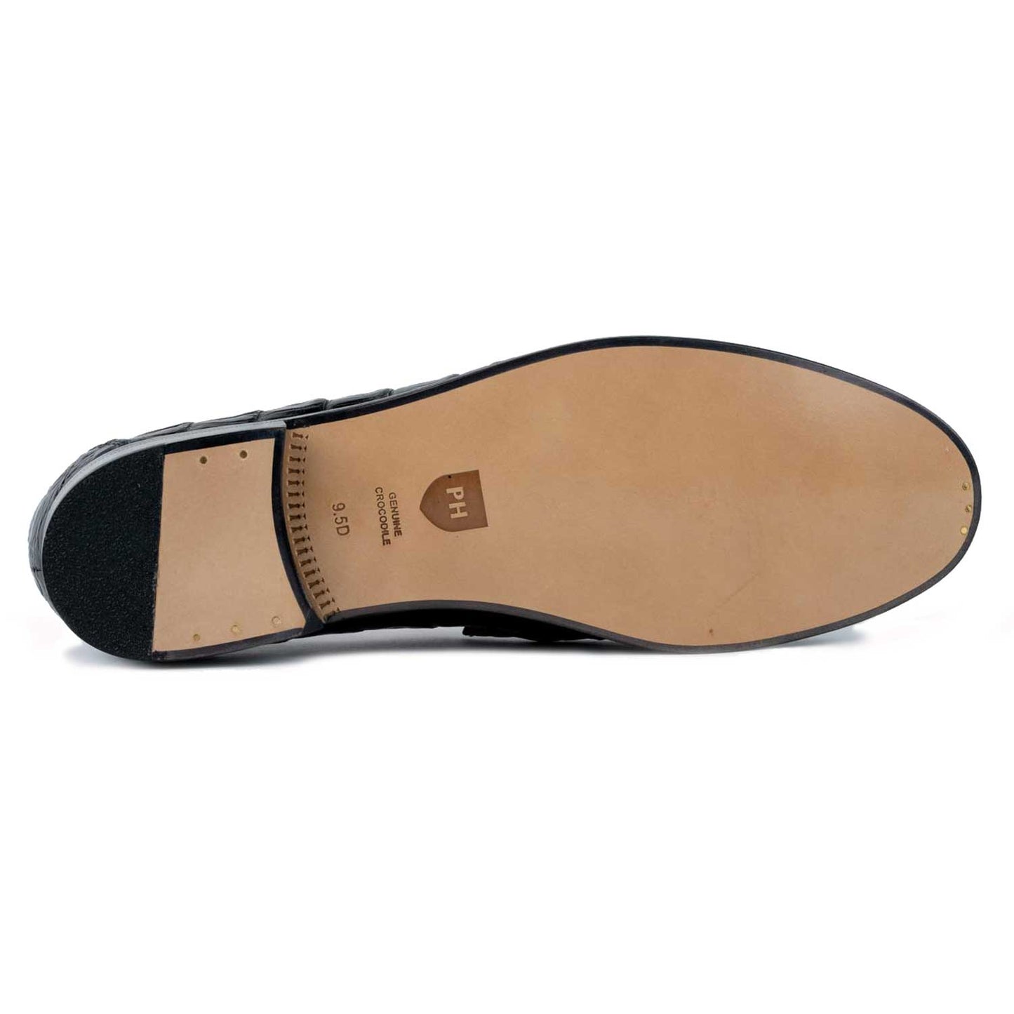 Peter Huber Shoes King Crocodile Bit Loafer