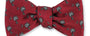 R. Hanauer, Inc. Ties GARNET Garnet Palmetto Bow Tie