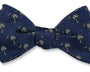 R. Hanauer, Inc. Ties NAVY Navy Palmetto Bow Tie