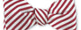 R. Hanauer, Inc. Ties RED/WHITE Red/White Sherman Striped Bow Tie