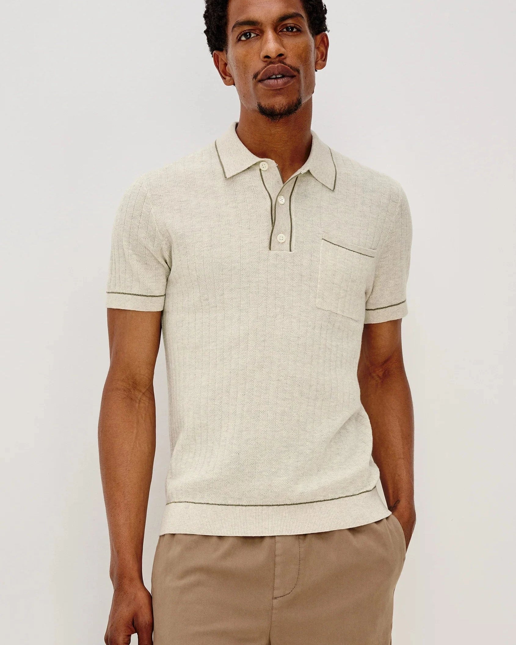 Rails Polos 4950 OAT HEATHER / S Hardy