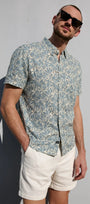 Rails Sport Shirts Carson Shirt - Ecru Banana Leaf