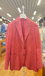 Sartorio Sport Coats Sartorio Napoli Jacket - Red Solid