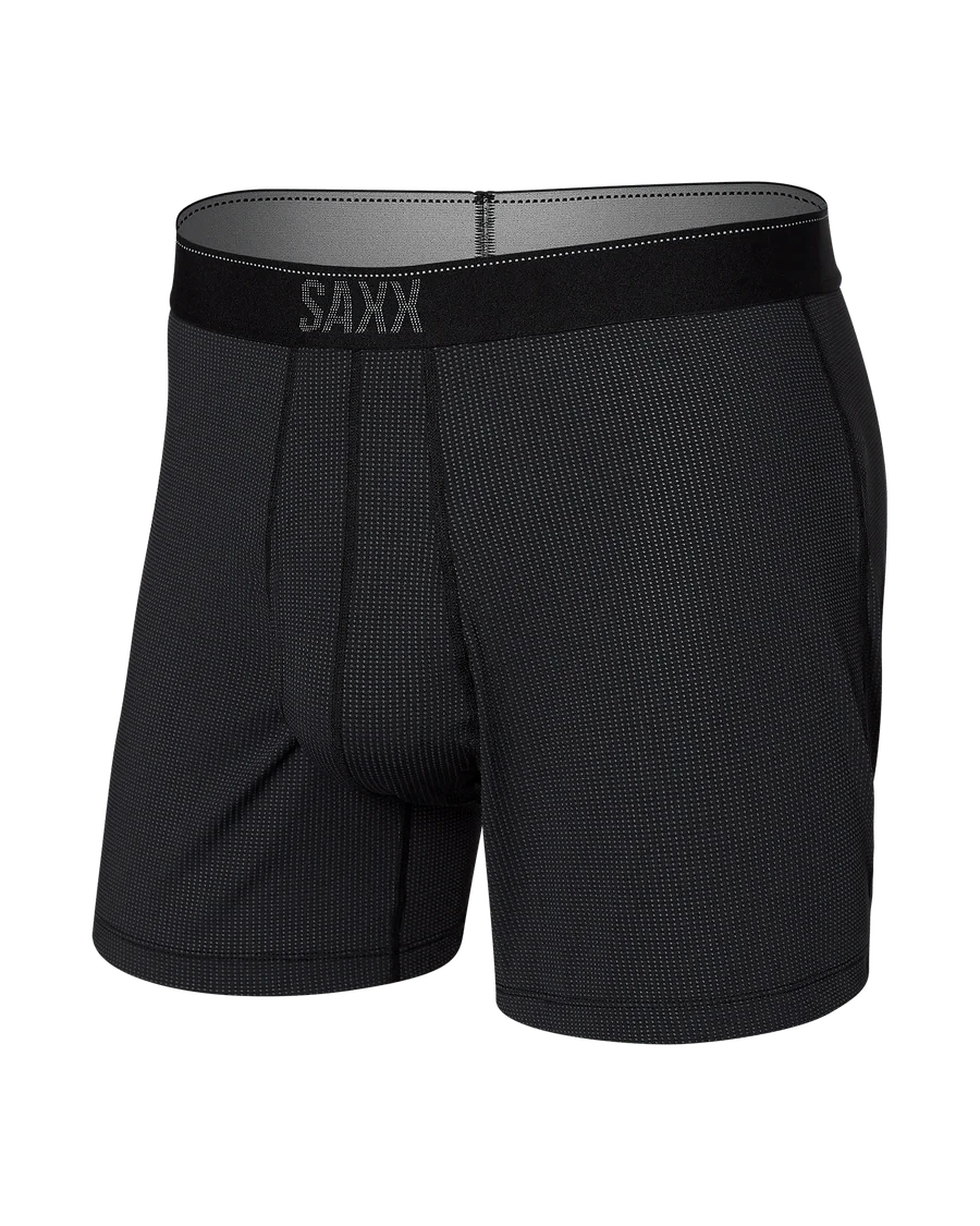 Saxx Underwear Underwear & Sleep Black / M Quest Quick-Dry Mesh Boxer