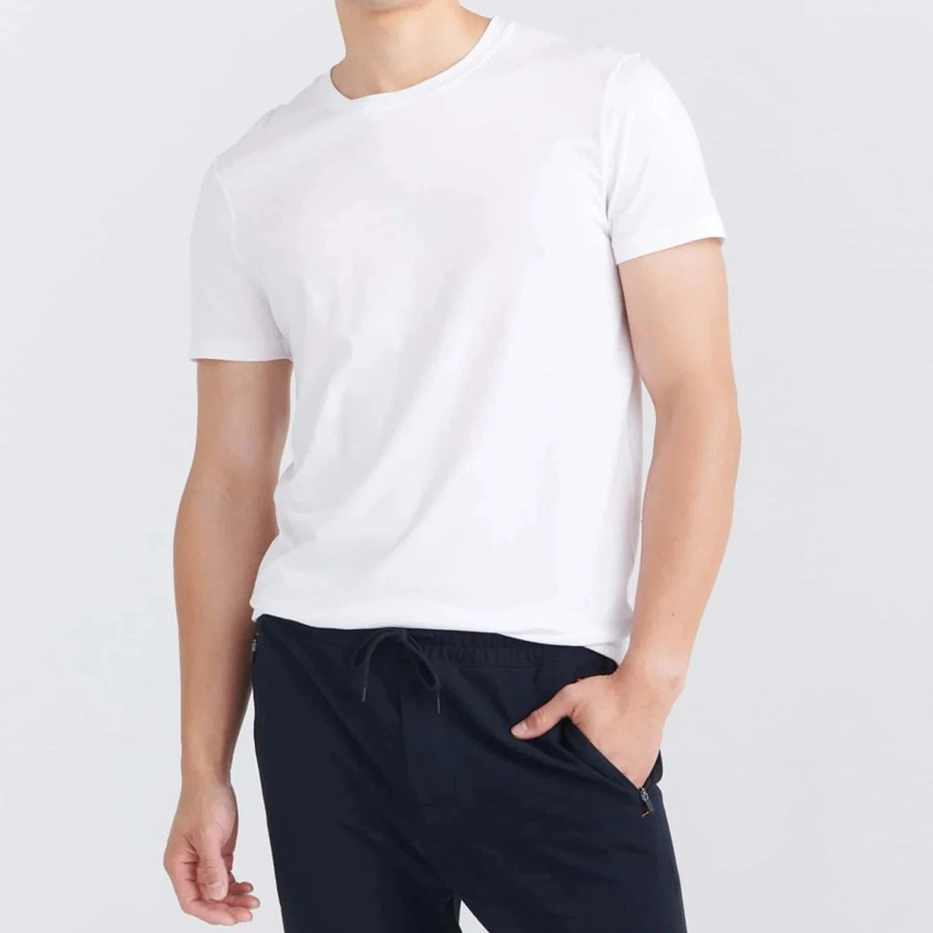 Saxx Underwear Underwear WHITE / XS Cooling Cotton Crew Neck Undershirt