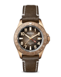 Shinola Watches Bronze Monster GMT Automatic Watch - Dark Brown Degrade 40mm
