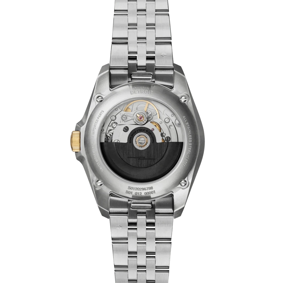 Shinola Watches Circadian Monster Automatic Watch - White Mother of Pearl 36mm