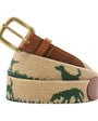 Smathers & Branson Belt Hunting Dog Belt (Dark Khaki)