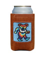 Smathers & Branson Drinkwear Dancing Bears Tie Dye Can Cooler (Light Blue)