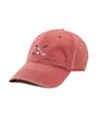 Smathers & Branson Hats Crossed Clubs Hat (Nantucket Red)