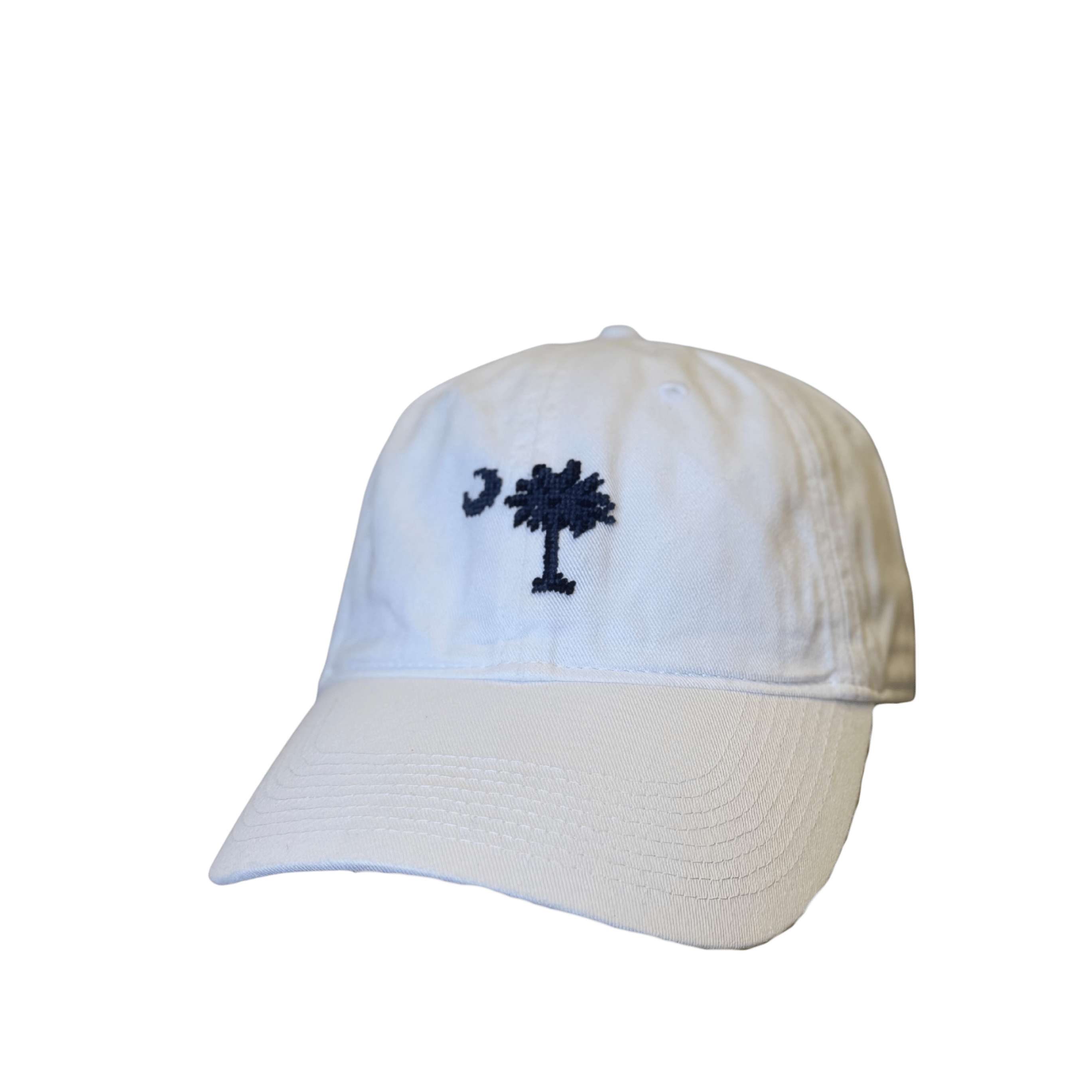 Smathers & Branson Hats SC Flag Hat (White w/ Navy)