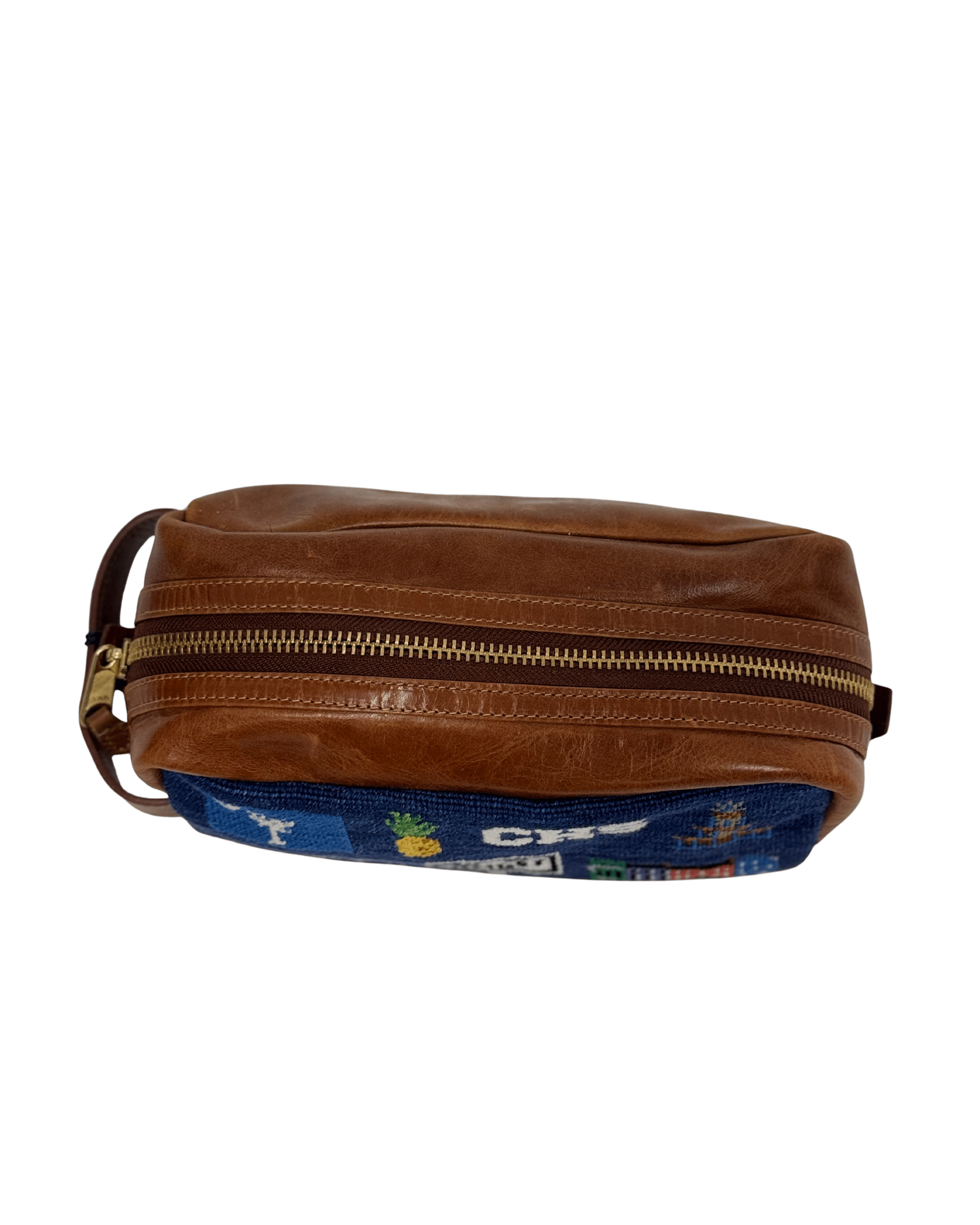 Smathers & Branson Luggage CLASSIC NAVY Charleston Life Toiletry Bag