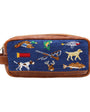Smathers & Branson Luggage Southern Sportsman Pattern Toiletry Bag (Classic Navy)