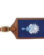 Smathers & Branson Small Leather Goods Citadel Luggage Tag (Classic Navy)