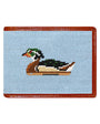 Smathers & Branson Small Leather Goods Duck Decoys Wallet (Antique Blue)