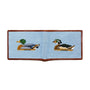 Smathers & Branson Small Leather Goods Duck Decoys Wallet (Antique Blue)