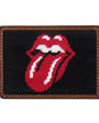 Smathers & Branson Small Leather Goods Rolling Stones Card Wallet (Black)