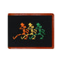 Smathers & Branson Wallets Black Grateful Dead Dancing Skeletons Wallet