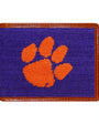 Smathers & Branson Wallets Clemson Wallet (Purple)