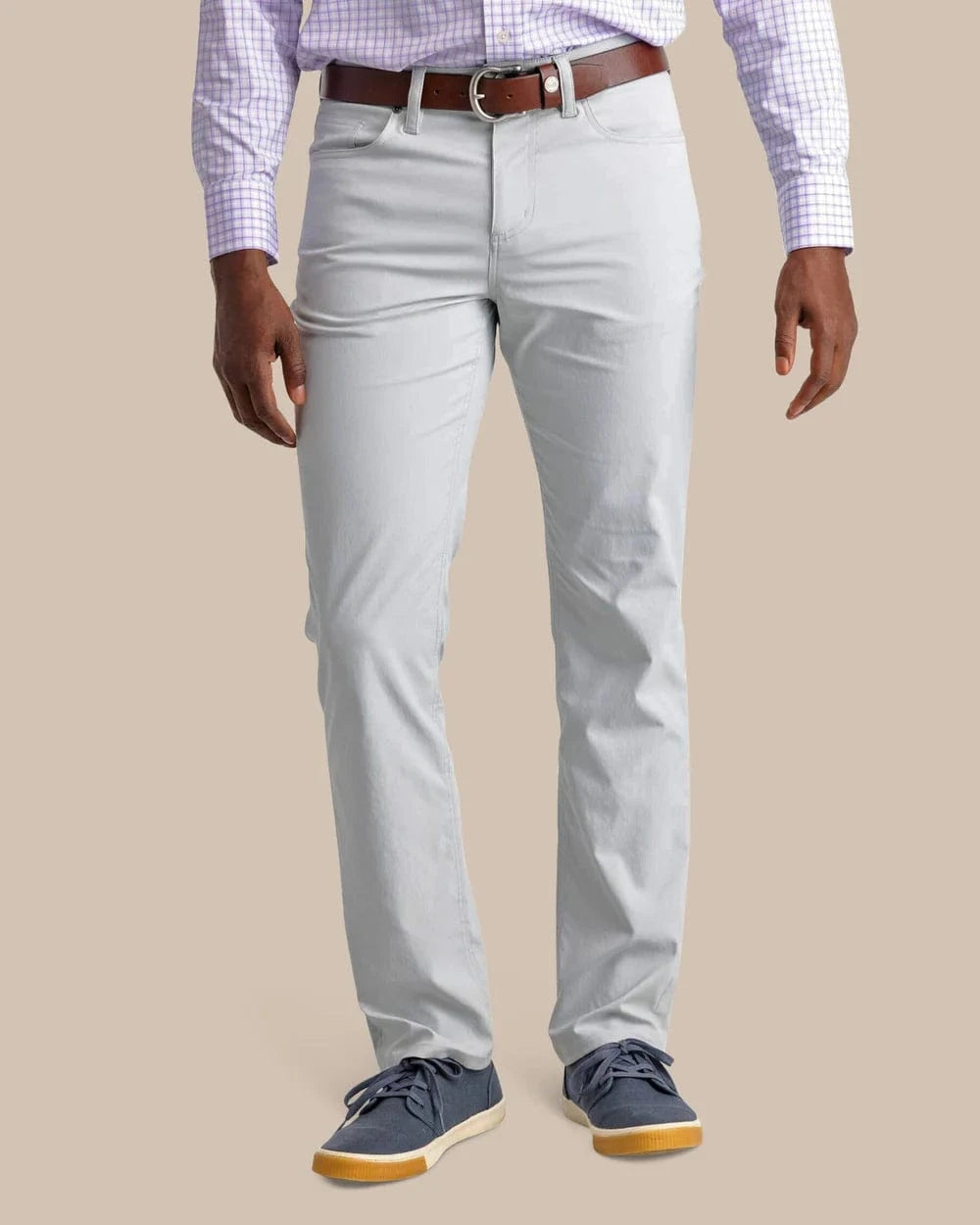 Southern Tide 5-Pockets Seagull Grey / 32x30 Intercoastal Performance Pant